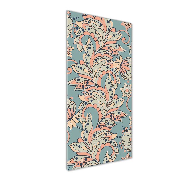 Staand foto plexiglas Etnische bloemen