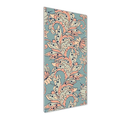 Staand foto plexiglas Etnische bloemen