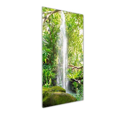 Staand foto plexiglas Waterval in de jungle