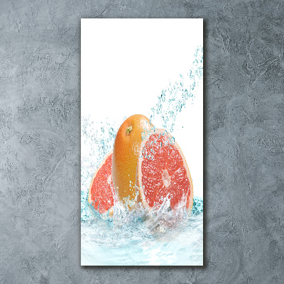 Obraz zdjęcie szkło akryl pionowy Grejpfruty