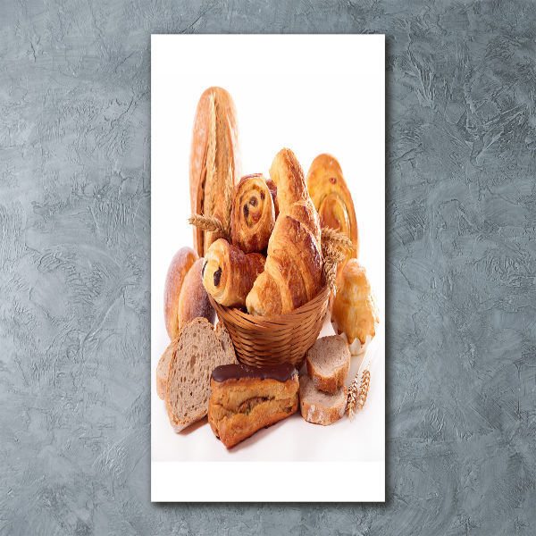 Staand plexiglas foto Brood in de mand