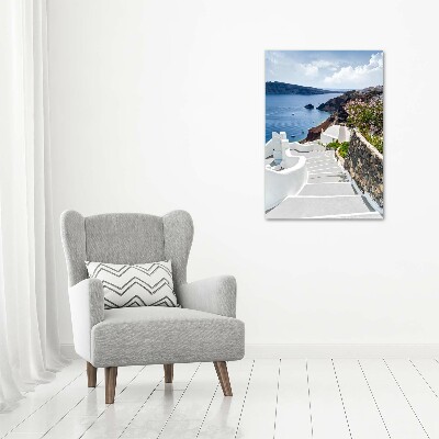 Staand plexiglas foto Santorini, Griekenland