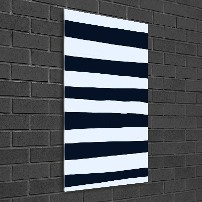 Staand foto in plexiglas Gestreepte achtergrond