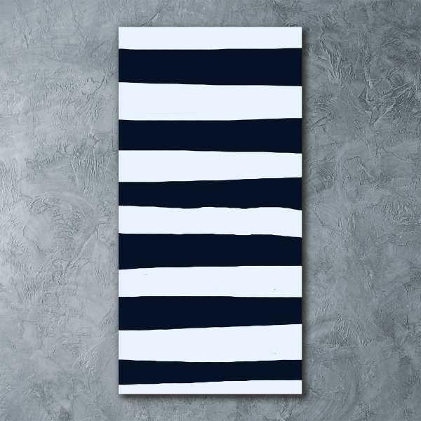 Staand foto in plexiglas Gestreepte achtergrond