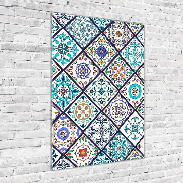 Staand foto op plexiglas Keramische tegels