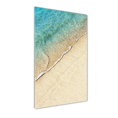 Staand foto plexiglas Zeegolf