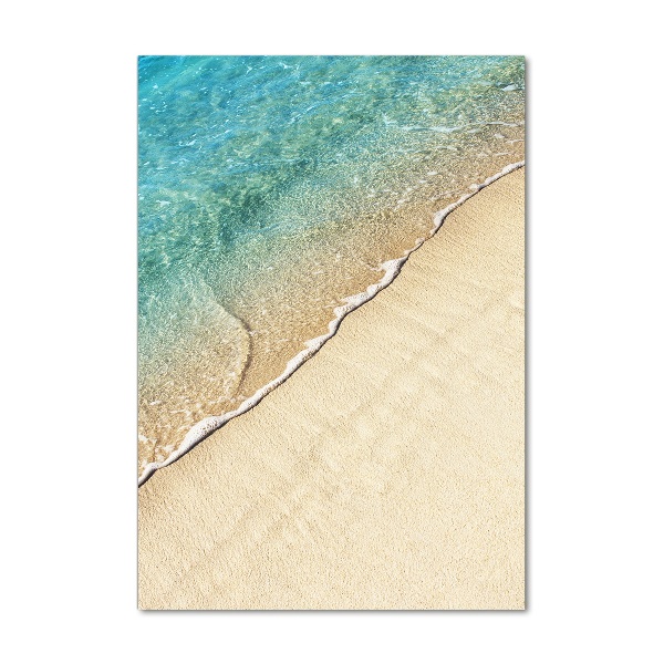 Staand foto plexiglas Zeegolf