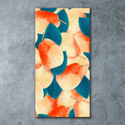 Obraz zdjęcie szkło akryl pionowy Gruszki