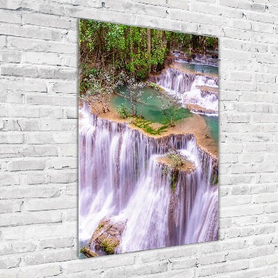 Staand plexiglas foto Waterval