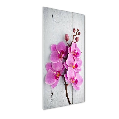 Staand foto in plexiglas Roze orchidee