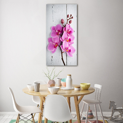 Staand foto in plexiglas Roze orchidee