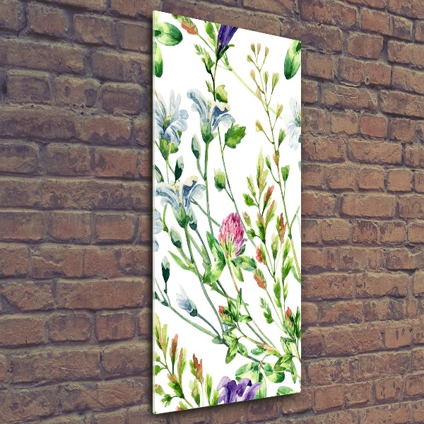Staand foto plexiglas Wilde bloemen