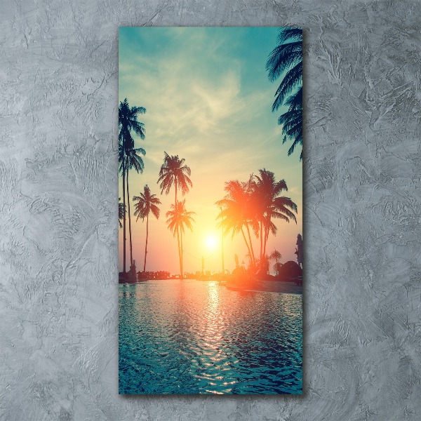 Staand foto plexiglas Tropisch strand