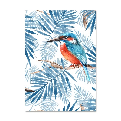 Staand foto op plexiglas Vogels en bladeren