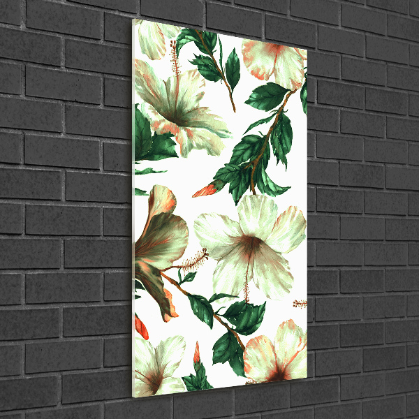 Staand foto plexiglas Hibiscus
