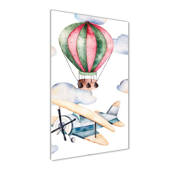 Staand foto op plexiglas Ballonnen en vliegtuigen