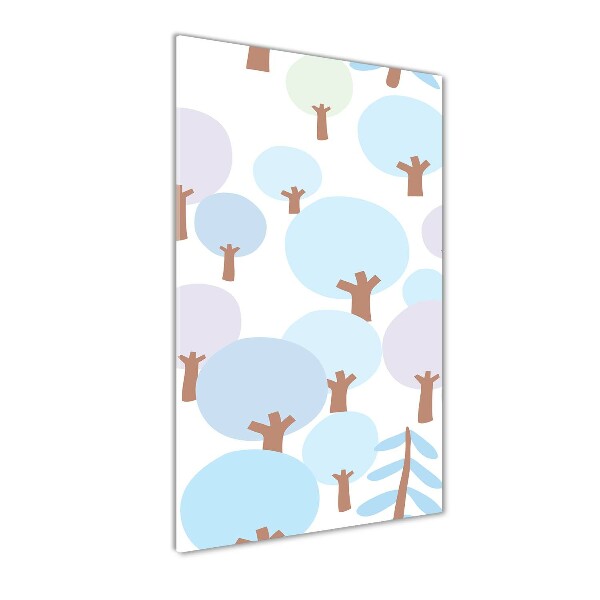 Obraz zdjęcie szkło akryl pionowy Drzewa