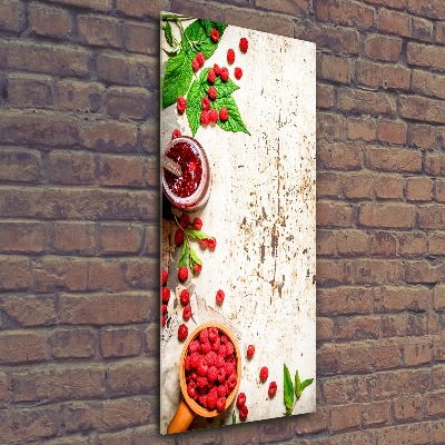 Staand foto in plexiglas Frambozenjam