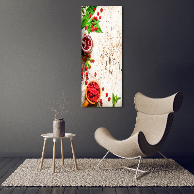 Staand foto in plexiglas Frambozenjam