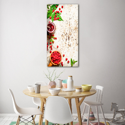 Staand foto in plexiglas Frambozenjam