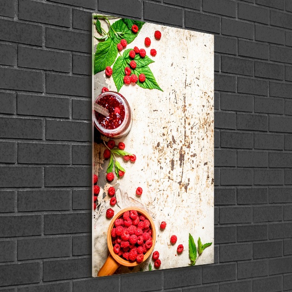 Staand foto in plexiglas Frambozenjam