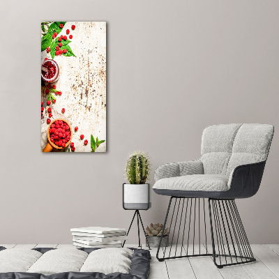 Staand foto in plexiglas Frambozenjam