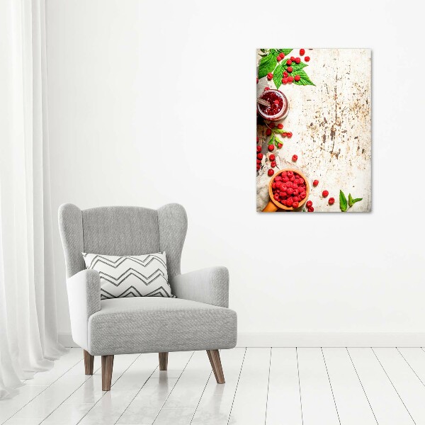 Staand foto in plexiglas Frambozenjam