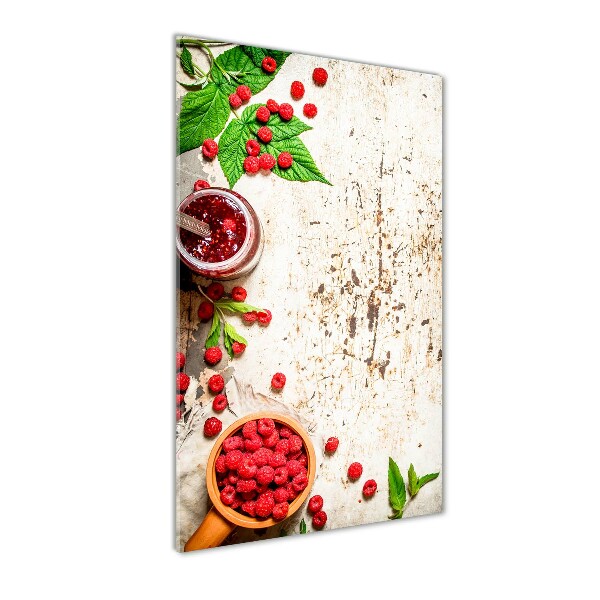 Staand foto in plexiglas Frambozenjam