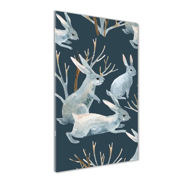 Staand foto op plexiglas Konijnen