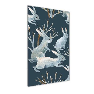 Staand foto op plexiglas Konijnen