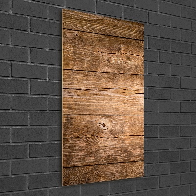 Staand foto op plexiglas Houten achtergrond