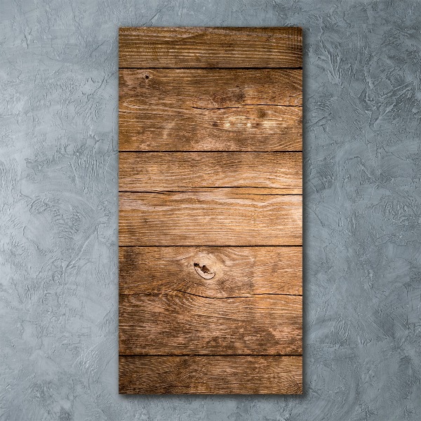 Staand foto op plexiglas Houten achtergrond