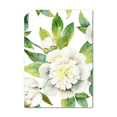 Staand foto in plexiglas Pioenrozen