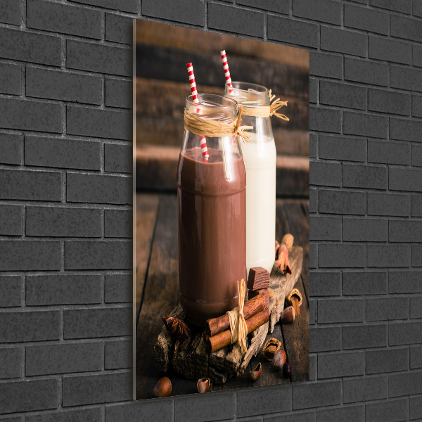 Staand plexiglas foto Milkshakes