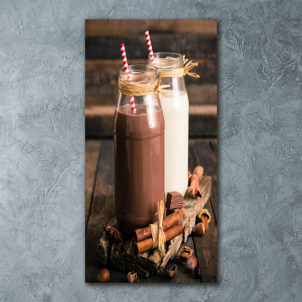 Staand plexiglas foto Milkshakes