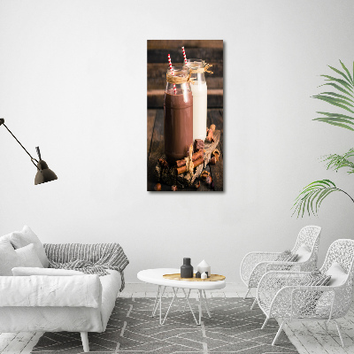 Staand plexiglas foto Milkshakes