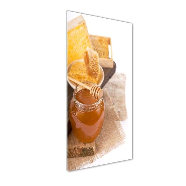 Staand foto plexiglas Honingraten