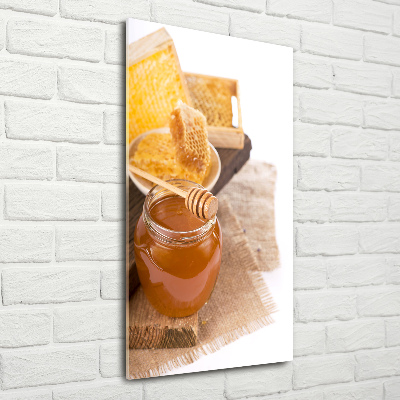 Staand foto plexiglas Honingraten