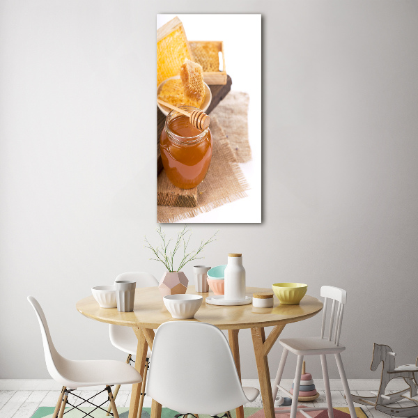 Staand foto plexiglas Honingraten