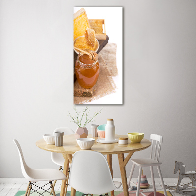 Staand foto plexiglas Honingraten