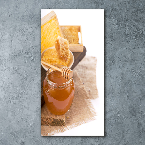 Staand foto plexiglas Honingraten