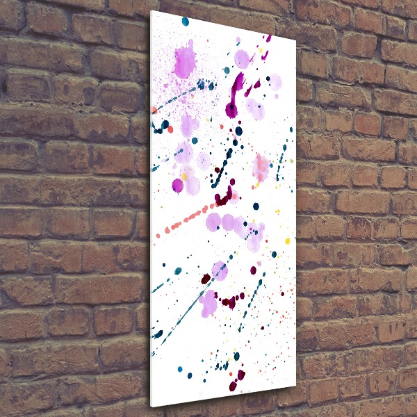 Staand foto in plexiglas Kleurrijke vlekken