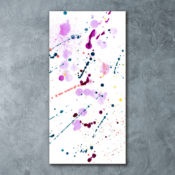 Staand foto in plexiglas Kleurrijke vlekken