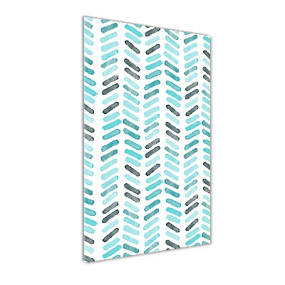 Staand foto plexiglas Blauwe visgraat