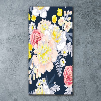 Staand foto in plexiglas Een boeket bloemen