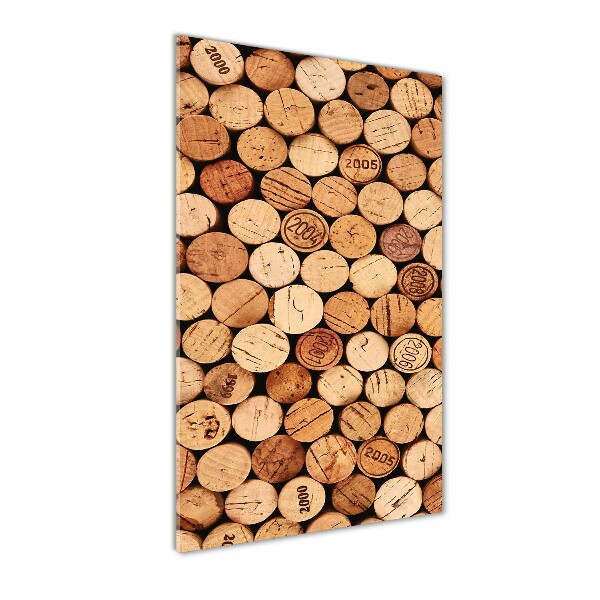 Staand foto op plexiglas Wijnkurken
