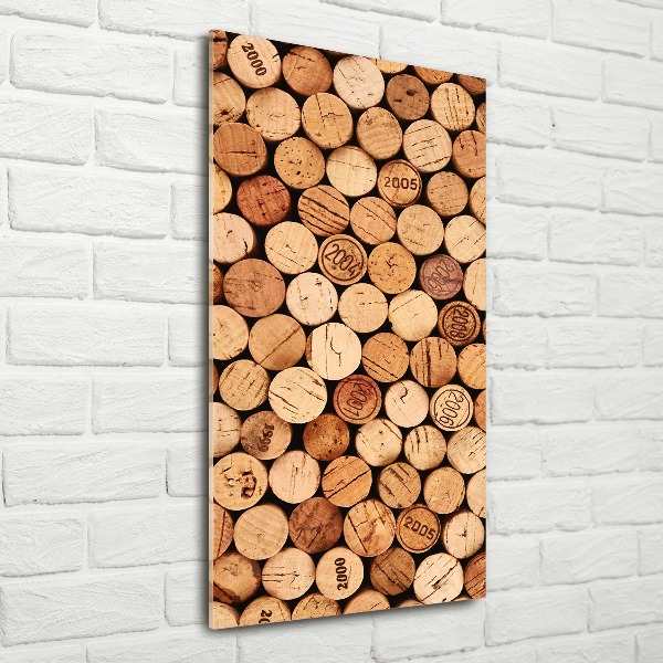Staand foto op plexiglas Wijnkurken