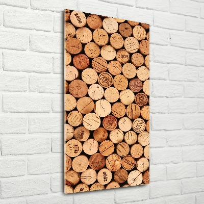 Staand foto op plexiglas Wijnkurken