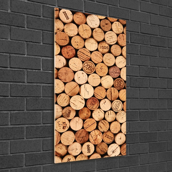 Staand foto op plexiglas Wijnkurken