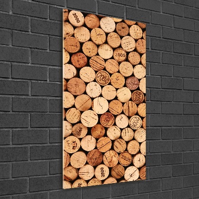 Staand foto op plexiglas Wijnkurken